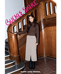 Puff and Pencil Buckle Skirt