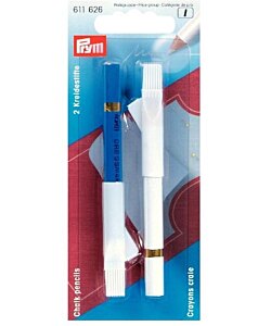 Prym skräddarpennor vit/blå
