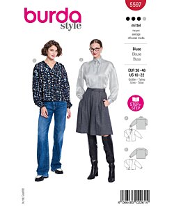 Burda 5597 blus