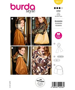 Burda 5611 Accessoarer