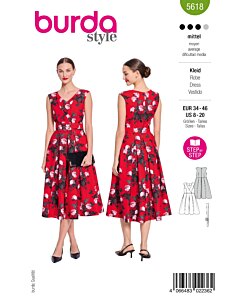 Burda 5618 klänning
