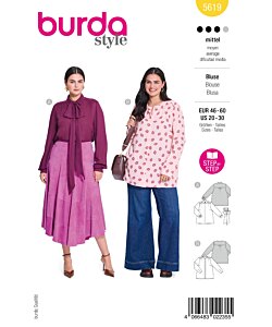Burda 5619 Blus