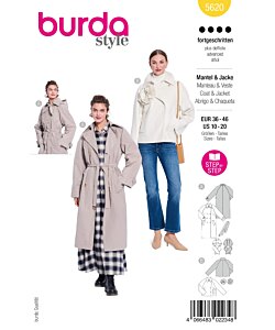 Burda 5620 Trenchcoat jacka