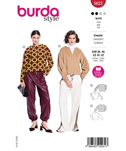 Burda 5623 Sweatshirt