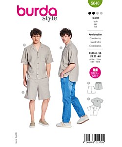 Burda 5640 shorts