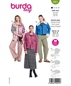 Burda 5661 Shacket
