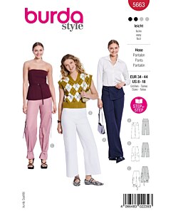 Burda 5663 Byxa