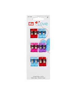 Prym Clips tygklämmor 12 st