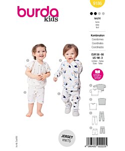 Burda 9186 Byxa tröja