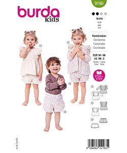 Burda 9190 blus byxa