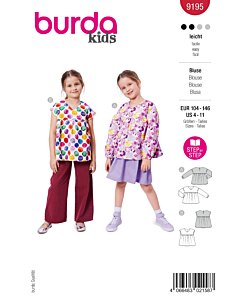 Burda 9195 blus