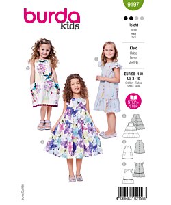 Burda 9197 klänning