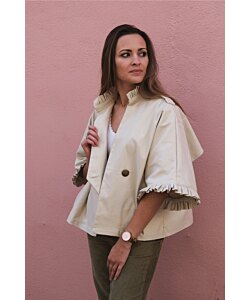 Cha' Coud Alixia Trench Coat