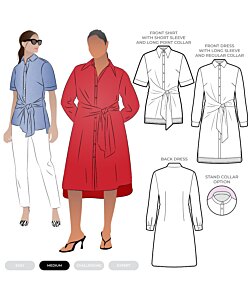 Style Arc Avon Woven Shirt/dress