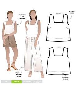 Style Arc Byron Woven Top