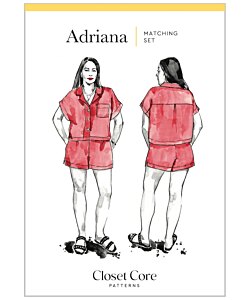Closet Core Patterns Adriana Shirt and Shorts