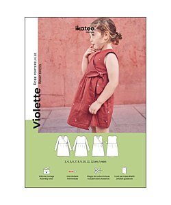 Ikatee Violette kids dress