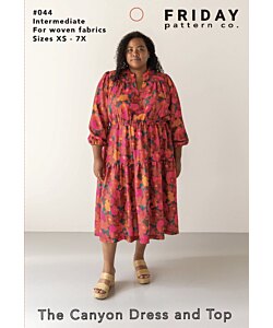 Friday Pattern Co Canyon dress top