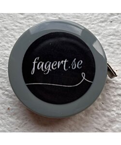 Hemline rullmåttband Grå