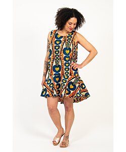 I AM Patterns Aura A-linje klänning