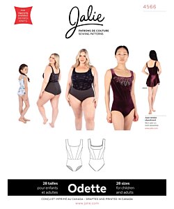 Jalie 4566 Odette gymnastikdräkt