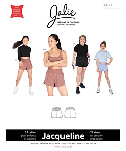 Jalie 4671 Jacqueline Sport Shorts