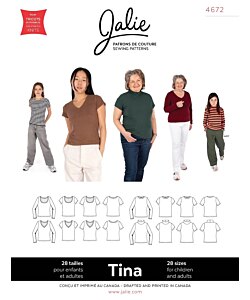 Jalie 4672 Tina Essential Tees