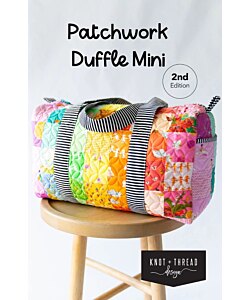 Knot and Thread Design Patchwork mini duffle bag