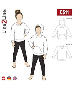 Line2Line 511 Hoodie barn