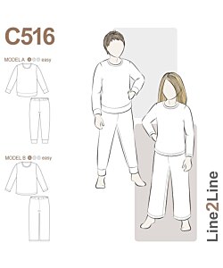 Line2Line 516 Pyjamas barn