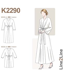 Line2Line 2290 Kimono dress