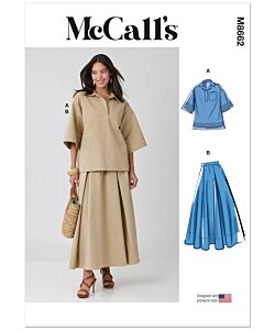 McCall's 8662 kjol och topp