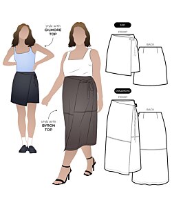 Style Arc Octavia Woven Skirt