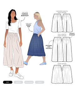 Style Arc Rumi woven skirt and pants