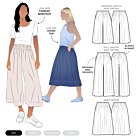 Style Arc Rumi woven skirt and pants