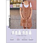 Ikatee Toronto pinafore dress women