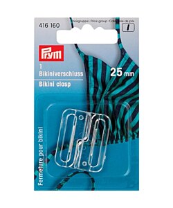 Prym Bikinispänne Transparent 25 mm
