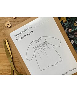 Two Stitches Zara smock dress