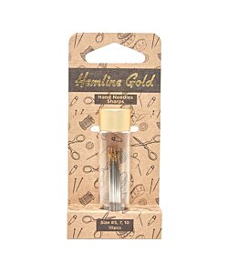 Hemline Gold synålar spetsiga