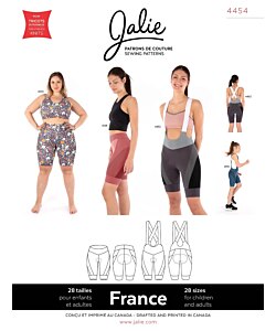Jalie 4454 France cykelshorts