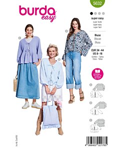 Burda 5632 blus
