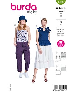 Burda 5638 topp