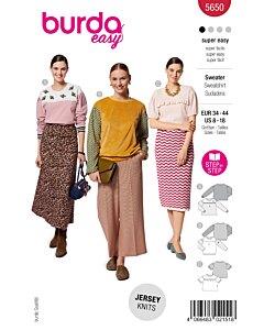Burda 5650 sweater