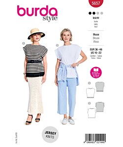 Burda 5657 t-shirt topp