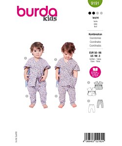 Burda 9191 blus byxor