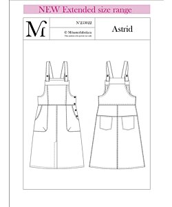 Mönsterfabriken Astrid Pinafore