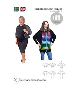 Sewingheartdesign Raglan Autumn leaves