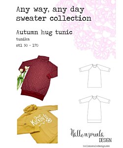 Hallonsmula design Autumn hug tunic