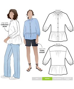 Style Arc Blossom woven top