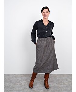 The Assembly Line A-line midi skirt